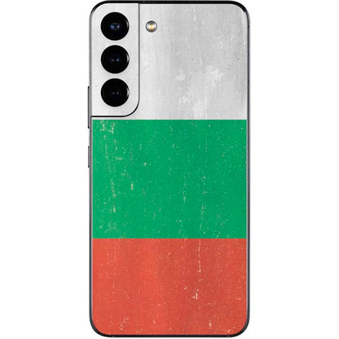 Bulgarian Flag Distressed Galaxy S22 Skin